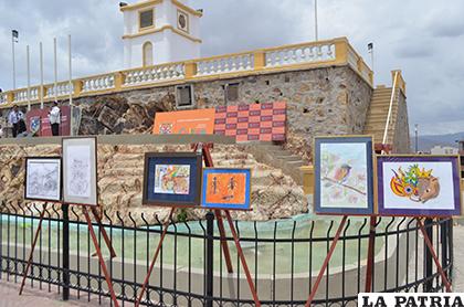 El Faro fue testigo de una exposición de arte/ LA PATRIA
