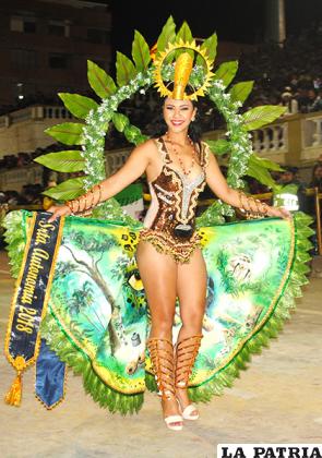 La preciosa Luciana Gentiles, Señorita Autonomía 2018