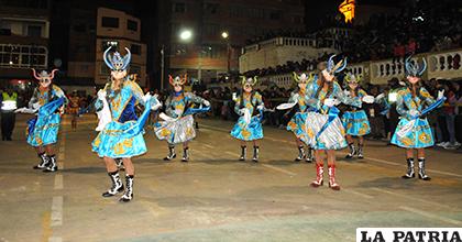 Una de las fraternidades más esperadas fue la Diablada Jurídica 