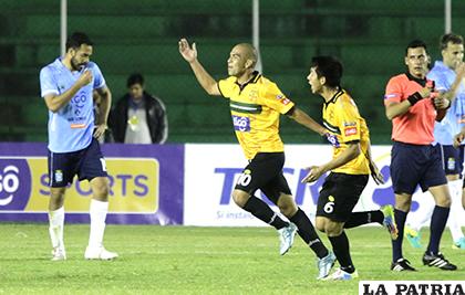 En el partido de ida empataron 1-1 en Santa Cruz el 29/07/2018 /APG
