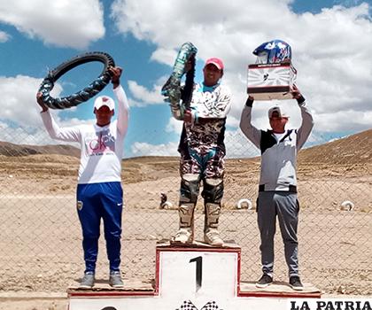 Rino Ríos ocupa lo más alto del podio en la MX 1/Ovidio Cayoja - LA PATRIA