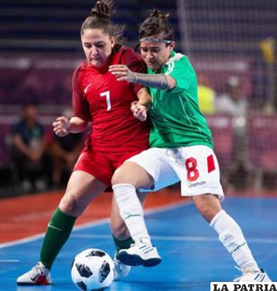 María Cristina Gálvez hizo de las suyas en la competencia