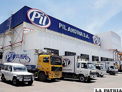 Vista de las instalaciones de PIL Andina /La Razón