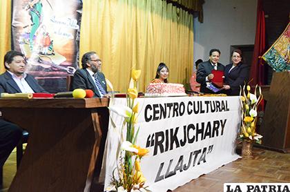 Centro Cultural Rikjchary Llajta celebra sus 35 años de vida institucional/ LA PATRIA