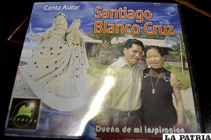 Portada del disco de Santiago Blanco/ LA PATRIA