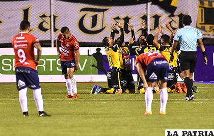 En la ida venció The Strongest 4-1 en La Paz el 26/08/2018/ APG