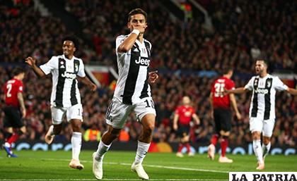Juventus con gol de Dybala venció de visita al Manchester United (0-1) / lavozdelinterior.com