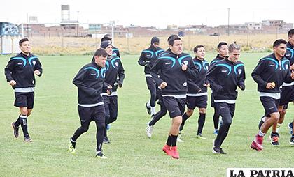 A pesar del mal clima, los jugadores 