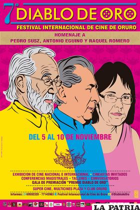 Afiche oficial del Festival de Cine 
/ DIABLO DE ORO