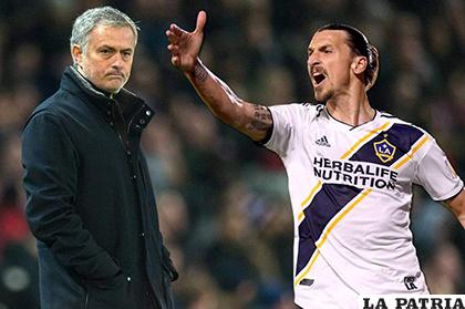 Mourinho, desecha el retorno de Zlatan Ibrahimovic al Manchester United / DIEZ
