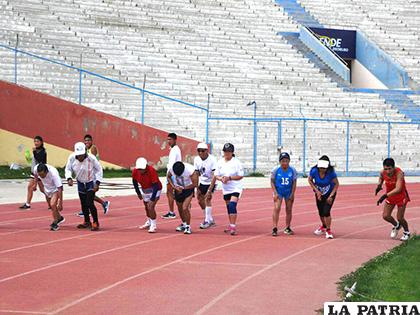 Atletas orureños Sénior se prepararon adecuadamente para asistir al nacional en Tarija/ ARCHIVO LA PATRIA