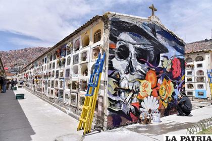 El cementerio de La Paz se convierte en un museo de arte /LA-RAZON.COM
