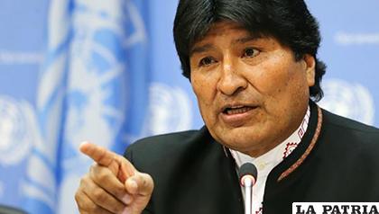 El Presidente Evo Morales /NTN24