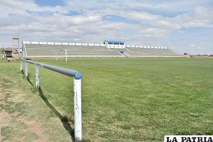 Así lucía el escenario deportivo del complejo ayer en horas de la tarde /Reynaldo Bellota /LA PATRIA