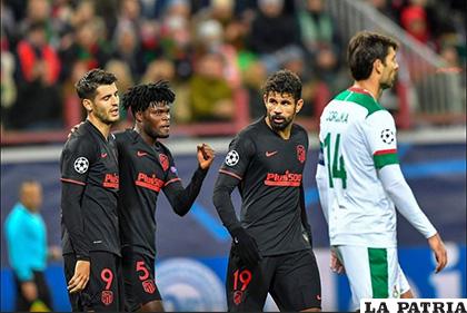Thomas Partey anotó el Segundo del Atlético de Madrid que venció 2-0 de visita al Lokomotiv /as.com