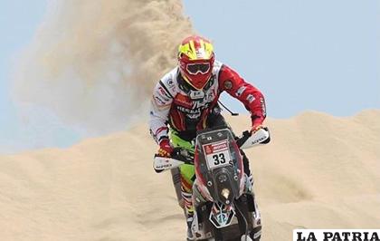Daniel Nosiglia espera realizar una buena campaña en Marruecos /dakar.com