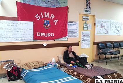Los médicos llevan 8 días de huelga de hambre en Oruro /LA PATRIA /ARCHIVO