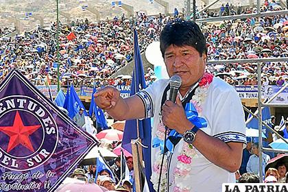 Primer mandatario de Bolivia, Evo Morales, califica de mentirosos a algunos periódicos /ANP
