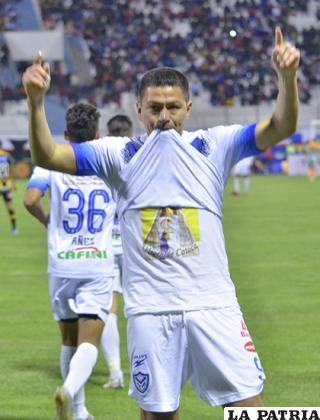 Carlos Saucedo, goleador del torneo Clausura /LA PATRIA