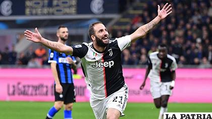 Higuaín en el minuto 80 anotó el gol del triunfo de Juventus /eurosport.com