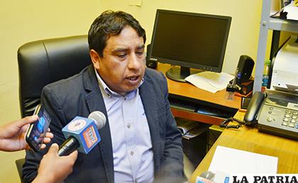 El fiscal de distrito, Orlando Zapata /LA PATRIA