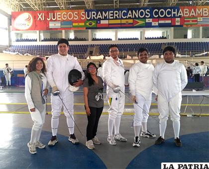 Delegación orureña que participó en el torneo nacional en Cochabamba /Cortesía Solange Herrera
