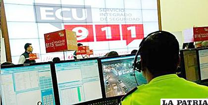 El Servicio Integrado de Seguridad de Ecuador (ECU 911) /EL DIARIO.EC
