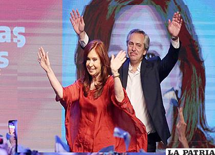 La dupla Fernández salió vencedora de las justas electorales en Argentina /argentina.as.com
