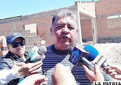 Martínez afirma que la demanda contra Zeballos ya está casi lista 
/Ovidio Cayoja /LA PATRIA