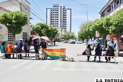 El paro cívico en días precedentes no fue acatado en su totalidad /LA PATRIA
