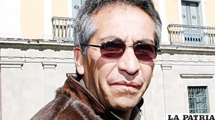 El asambleísta departamental, Gustavo Torrico 
/ABI /archivo