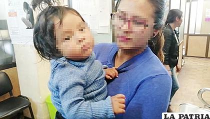El bebé fue trasladado a un centro hogar de la ciudad de Oruro /LA PATRIA