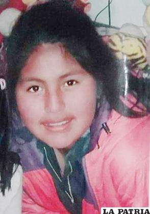 Yanira Guadalupe Mamani Torpo, de 13 años /LA PATRIA
