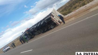 El hecho de tránsito ocurrió en cercanías a la localidad de Quemalla /Policía