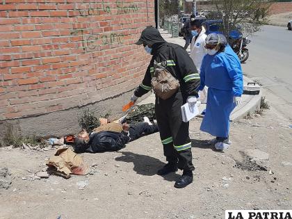 Lo encontraron sin vida en un terreno sobre la final Junín / LA PATRIA