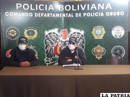 Los detalles fueron brindados en el salón de Banderas del Comando de la Policía / A PATRIA