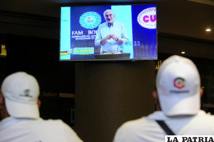 Carlos Mesa conquistó con su labia a sus adversarios  /APG
