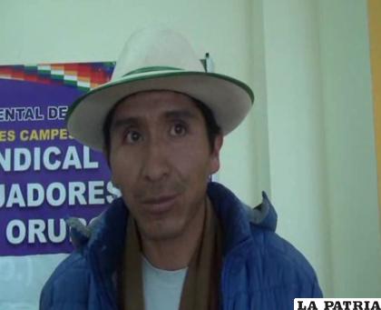 Jhony Rocha, secretario ejecutivo Fsutco / LA PATRIA