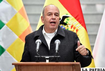 El ministro de Gobierno, Arturo Murillo, asegura que el MAS perderá /ABI