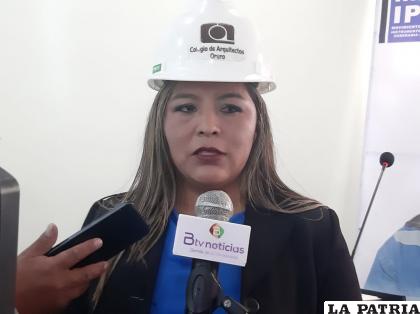 La candidata del MAS a la C-29, Miriam Martínez Michaga /LA PATRIA