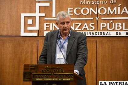 Branko Marinkovic, ministro de Economía y Finanzas Públicas /ABI