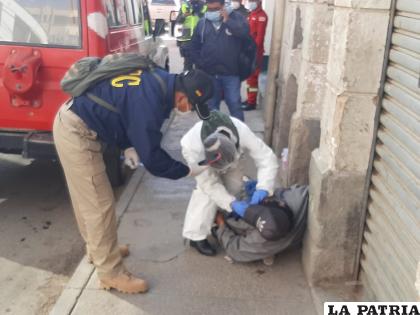 Lo encontraron sin vida en pleno centro de la ciudad  / LA PATRIA