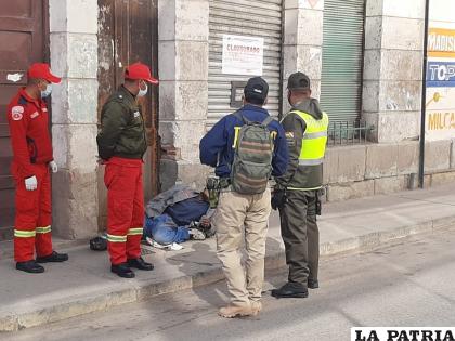 El bebedor consuetudinario murió por broncoaspiración de vías /LA PATRIA
