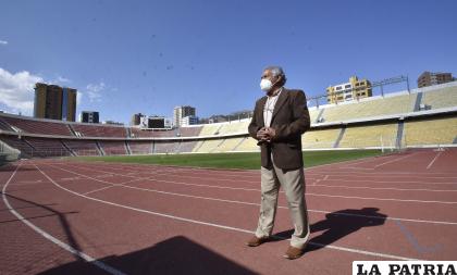 La inspección al estadio se realizó este sábado /APG