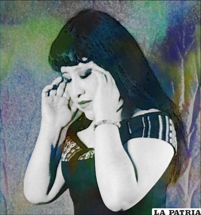 Lilia Magne dedica esta canción a todas las mujeres bolivianas /Lilia Magne