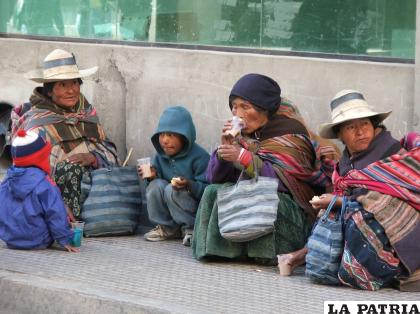Mujer boliviana, mujer sacrificada
