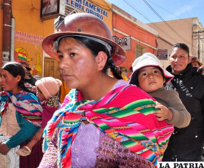 La mujer minera con la esperanza de progreso