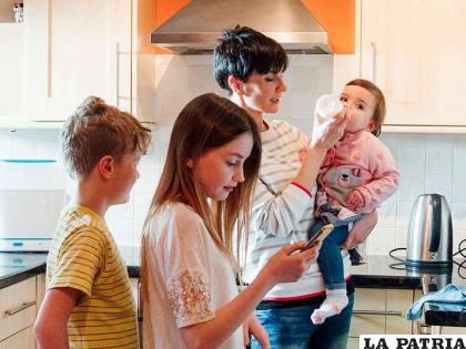 Tres es el número de hijos que supone mayor nivel de estrés para las madres