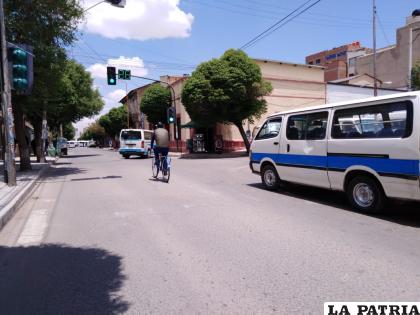 En la ciudad el paro se sintió con fuerza en el centro /LA PATRIA