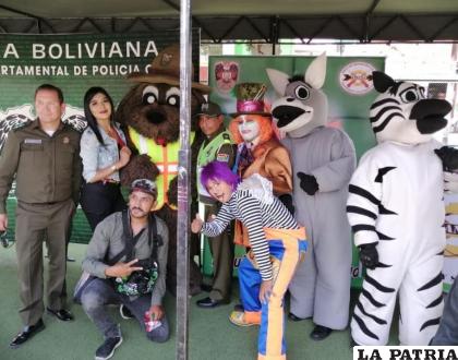El elenco del Paquito amenizó el cierre del primer ciclo /Tránsito